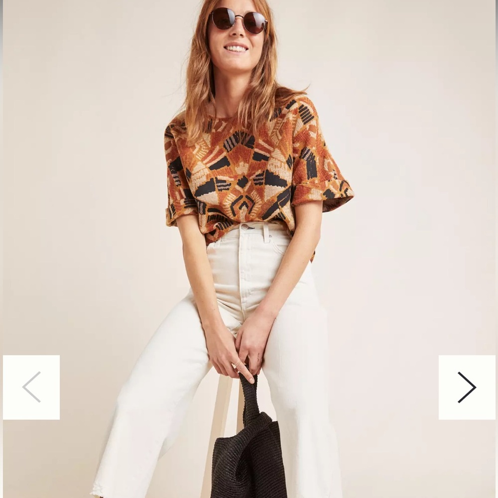 Anthropologie Dolan Seraphina Textured Blouse
